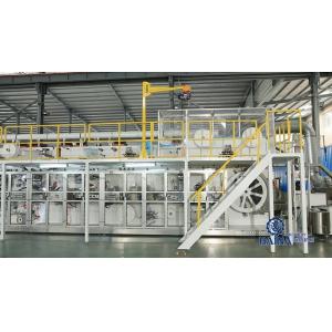 China CNC 85% Efficiency 500PPM Pant Type Baby Diaper Production Line supplier