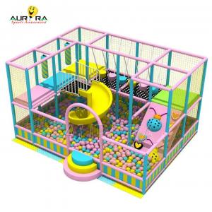 Yellow LLDPE Playground School Soft Play Equipment Indoor For Children