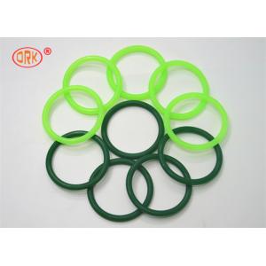 Fluorine Rubber Seals O Ring Heat Resistant , Green O Rings For Aircraft Engine