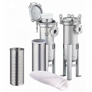 China Stainless Steel Bag Filter Housing Large Flow Industrial Water Multi Bag Filter supplier