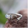 Vintage Sterling Silver Mermaid Band Ring for Women (R121406)