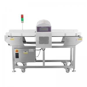 High Accuracy Conveyor Metal Detector Equipment Industrial Metal Check Detector For Food