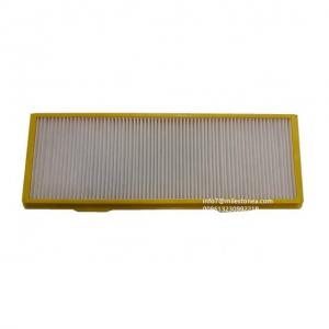 China heavy duty truck air conditioner filter 1913500 AF27692 1770813 CU37001 P753338 Plastic framed car cabin air filter supplier