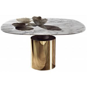 ISO14001 Oriental Style Furniture 1600*800*700mm Marble Coffee Table For Living Room