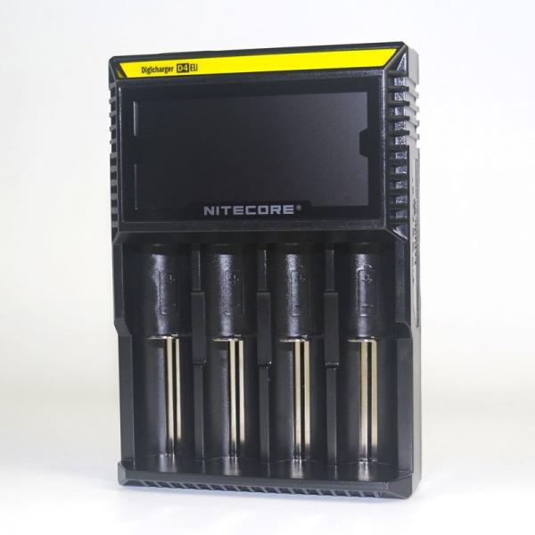 I4 new version Nitecore 4 slots charger with more charge current rohs battery