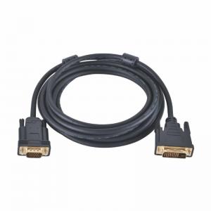 1A 30V VGA To DVI Cable Shielded HDIM Anagol To Digital Audio Video