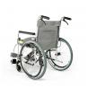 conventional self-propelled manual folding transport wheelchair with beautiful