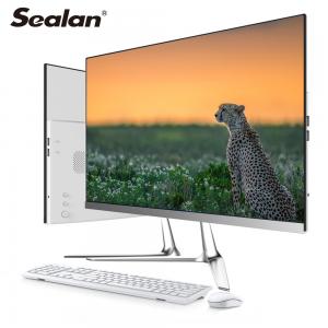 China Frameless 8mm Body AIO Desktop Computer 21.5 23.8 Inch supplier