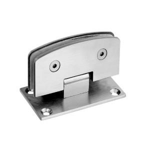 China Bathroom glass clamp RS1811, 90# Camber 90 degree, Single and double side, Satinless steel, Satin or Mirror supplier