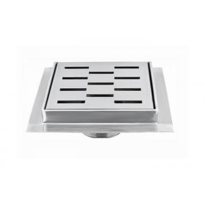 China Square Shape Stainless Steel Drain Grate Anti Acid / Alkali Corrosion GB Approved supplier