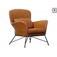 China High Back Metal Leg Armrests 0.55cbm Single Sofa Chair on sale
