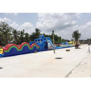 China Giant Long Obstacle Course Workout , Outdoor Obstacle Course For Rent Business supplier