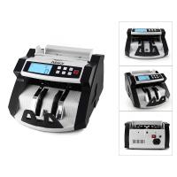 Automatic Multi-Currency Cash Banknote Money Bill Counter Counting Machine LCD Display with UV MG Counterfeit Detector F