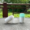Refillable Roll On Perfume Bottles Plastic With Cap , Clear Roll On Bottles For Essential Oils