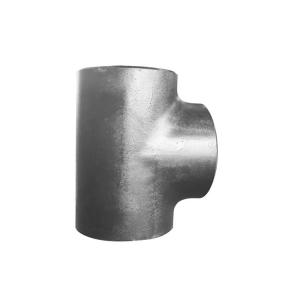 ASME 16.9 Nickel Alloy Straight Tee Butt Welding 1/2" STD High Pressure Equal Tee