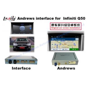 China INFINITI Q50 Android Auto Interface With WIFI / Bluetooth 3G / Rearview Camera supplier