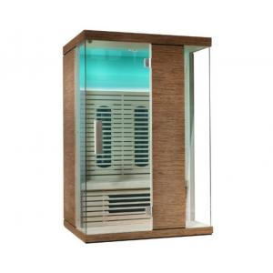 220v autoguident Bath de sauna d'infrarouge lointain pour améliorer la peau, porte en verre