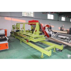 China Price of Powerful 4 Shaft 4pc Circular Blades Sawmill with Log Carriage/sports Car supplier