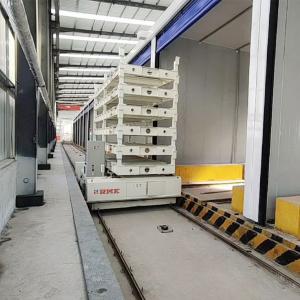 China Workshop Material Automated Guided Carts Motorised Pallet Transfer Car PLC Control supplier