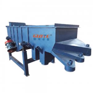 China Classifying Particle Size Salt Linear Vibrating Screen Separator for Grading Machine supplier