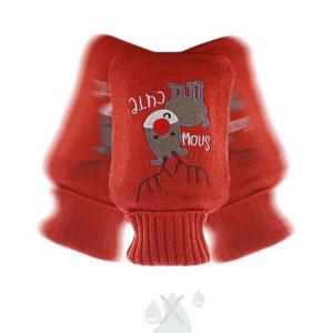 Autumn Winter Christmas 2.4mm Rubber Hot Water Bag Hand Warming