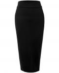 Newest Design  Women Midi Bodycon Skirt High Waist Plaid Lady  Offe Lady Skirt Formal Skirt
