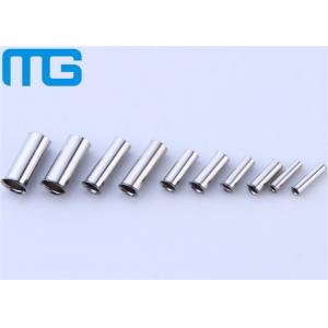 China EN Series Non Insulated Tubular Cable Lugs Silver Color Wire Crimp Terminals wholesale