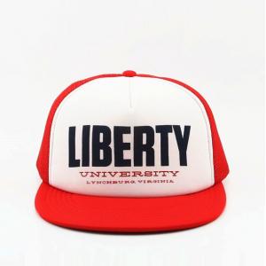 Trucker-style half mesh caps, adjustable Customized logo embroidered hats, promo/marketing/branding/advertising use hats