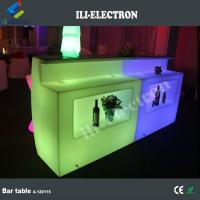 China plastic muti-color illuminated modern home mini bar counter design for sale on sale