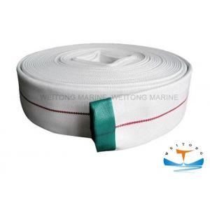 China Single Jacket  Marine Fire Fighting Equipment Lined Fire Hose For Fire Protection supplier