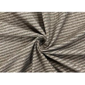 China 100% Cationic Polyester Brushed Fabric Jacquard Patterned 160cm 210GSM supplier