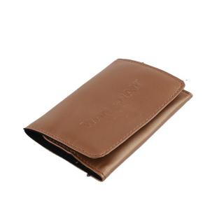2.5cm Thick CDR Mens Brown Leather Wallet , 13.5x9cm Mens Leather Pouches