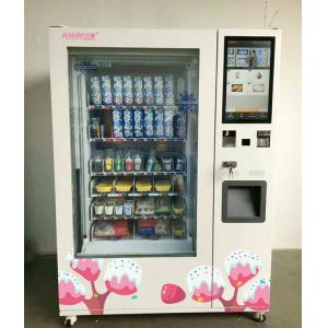 China 21.5 Touch Screen Frozen Treats Ice Cream Vending Machine Freezer Ice Cream Vending Machine wholesale