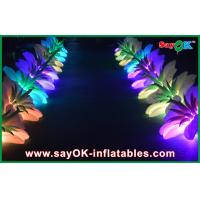 Pretty Inflatable Lighting Decoration / Inflatable Led Flower Chain For Wedding Party