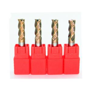 China Customized Lathe Drill Bits 4 Flutes HRC55 / 50 / 65 For Milling Cutter supplier