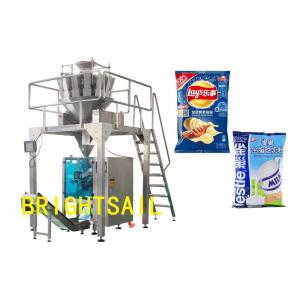 China Industrial Customized Filling And Sealing Machine Large Capacity For 100 To 6000g Snacks supplier