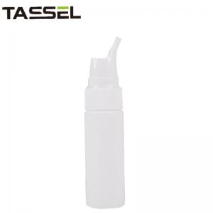 Plastic Medical HDPE Bottle Screw Sealing Type Nasal Rotation Spray Bottle