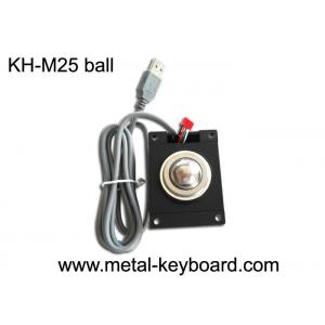 IP65 Rated Industrial Trackball Mouse , Stable 25MM Laser Trackball Module