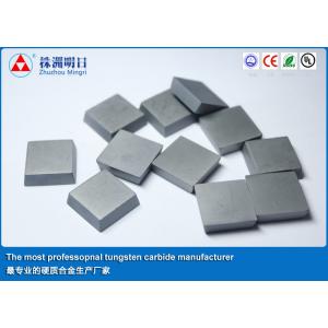 China Carbide Tool Inserts Cemented brazing carbide inserts for stainless steel supplier