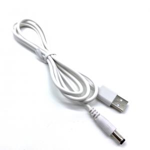 Male To USB-A Fast DC Charging Cable 5.5 X 2.1mm Electric Toothbrush