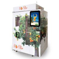 China 410ml  Mobile Payment LED Display Orange Juice Vending Machine on sale