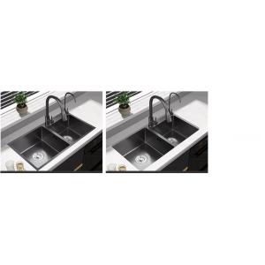 Small Deep Double Basin Kitchen Sink Stainless Steel 350X390mm