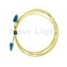 China Yellow LC LC Fiber Patch Cord , PVC Material 3 Meter Simplex Fiber Optic Cable wholesale