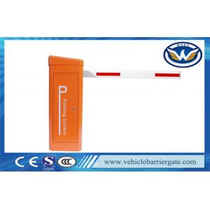 Access Control Fully Automatic Car Parking Barrier Gate 6 Meter Straight Boom