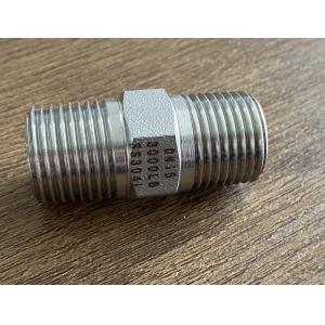 BSP Male Round Head Threaded Ss 304 Hex Nipple