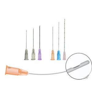 Hyaluronic Microcannula Blunt Cannula For Dermal Fillers 14g-34g