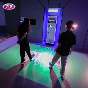 China Wireless Control All-in-one Mobile Interactive Floor Projection With Touch Screen wholesale