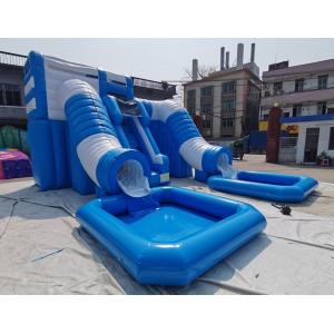Jumper Combo Castle Pool Inflatable Water Slides Large Inflatable Double Slide Digital Printing