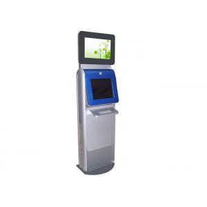 China Mobile credit Card, phone Charge touch screen Dual Screen Kiosk with Cion Hopper supplier