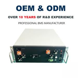 Standard 19 Inch Rack Installation High Voltage BMS With NMC Battery Type
